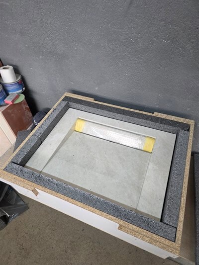 Fildişi Krem Geniş Porselen Lavabo - AC26005
