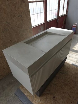 Sahara Bej Porselen Lavabo - AC26007