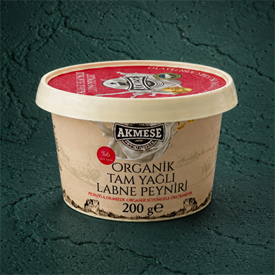 Organik Tam Yağlı Labne Peyniri (200gr) - Akmeşe