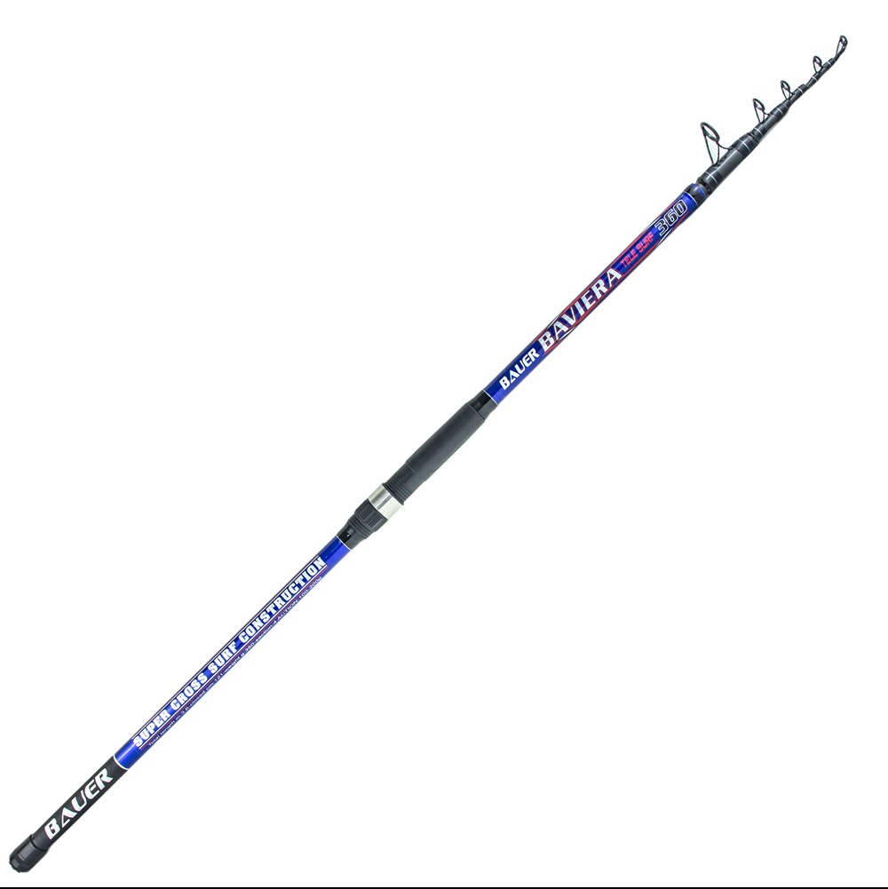 BAUER BAVIERA TELESKOPİK SURF OLTA KAMIŞI 100-200 Gr.BAUERBAUBAVYAŞAR AV