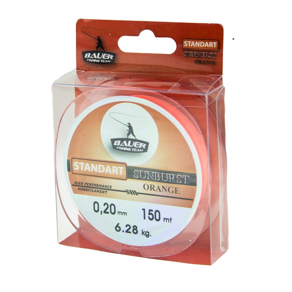 BAUER STANDART ORANGE 150mt MİSİNA - RENK: TURUNCUBAUERDMDSO150YAŞAR AV