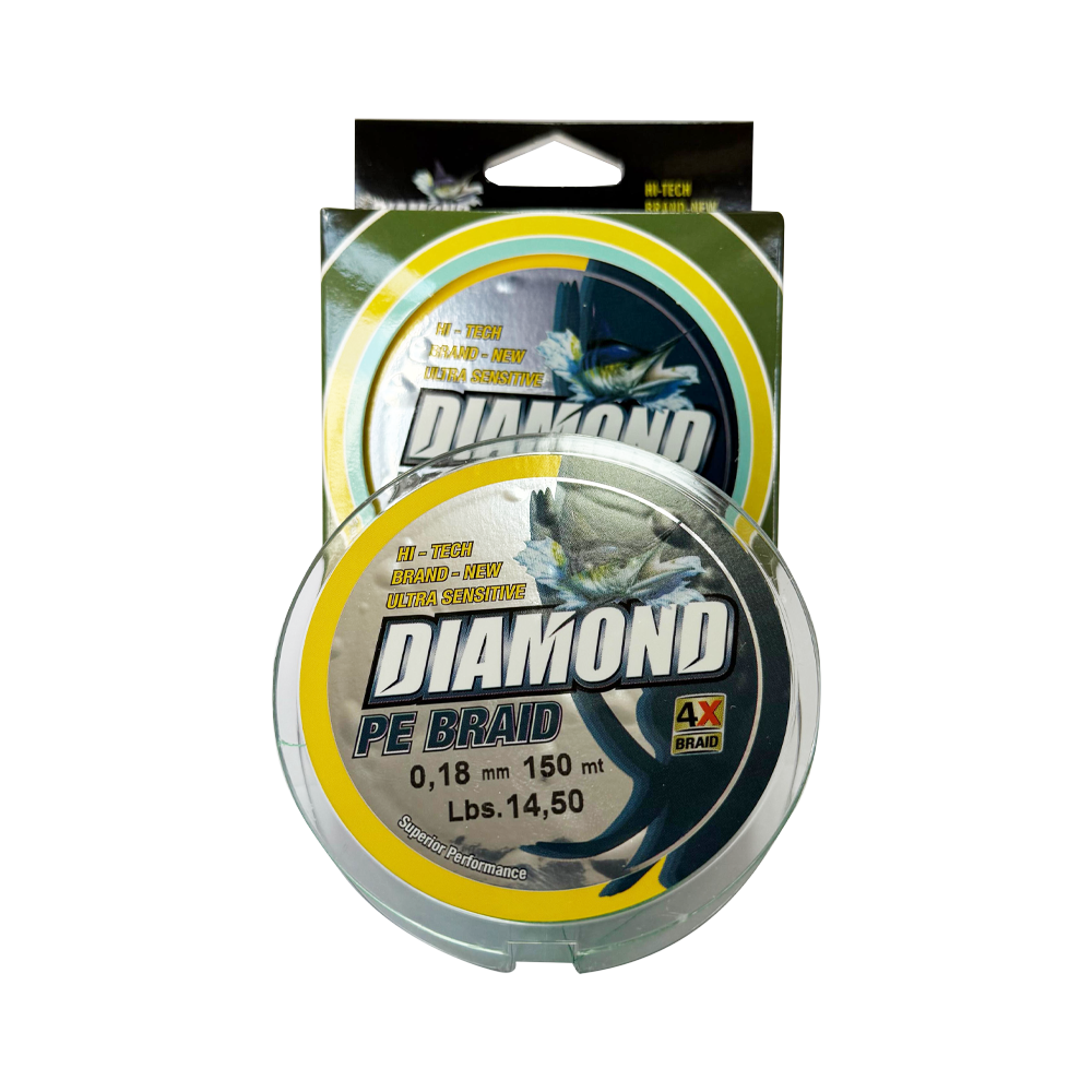 BAUER PE BRAID 4X Ultra Dayanıklı 150m Yeşil Örgü İpBAUERBAU4X12YAŞAR AV