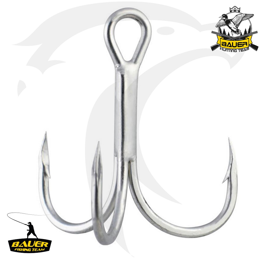 BAUER ÜÇLÜ İĞNE NICKEL (100'LÜ PAKET)
