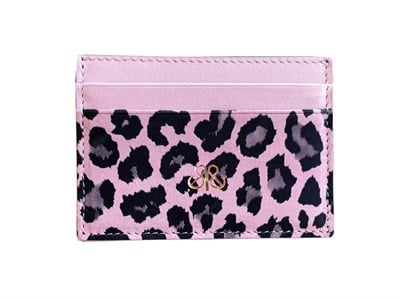 Deri Kartlık Pembe Leopar