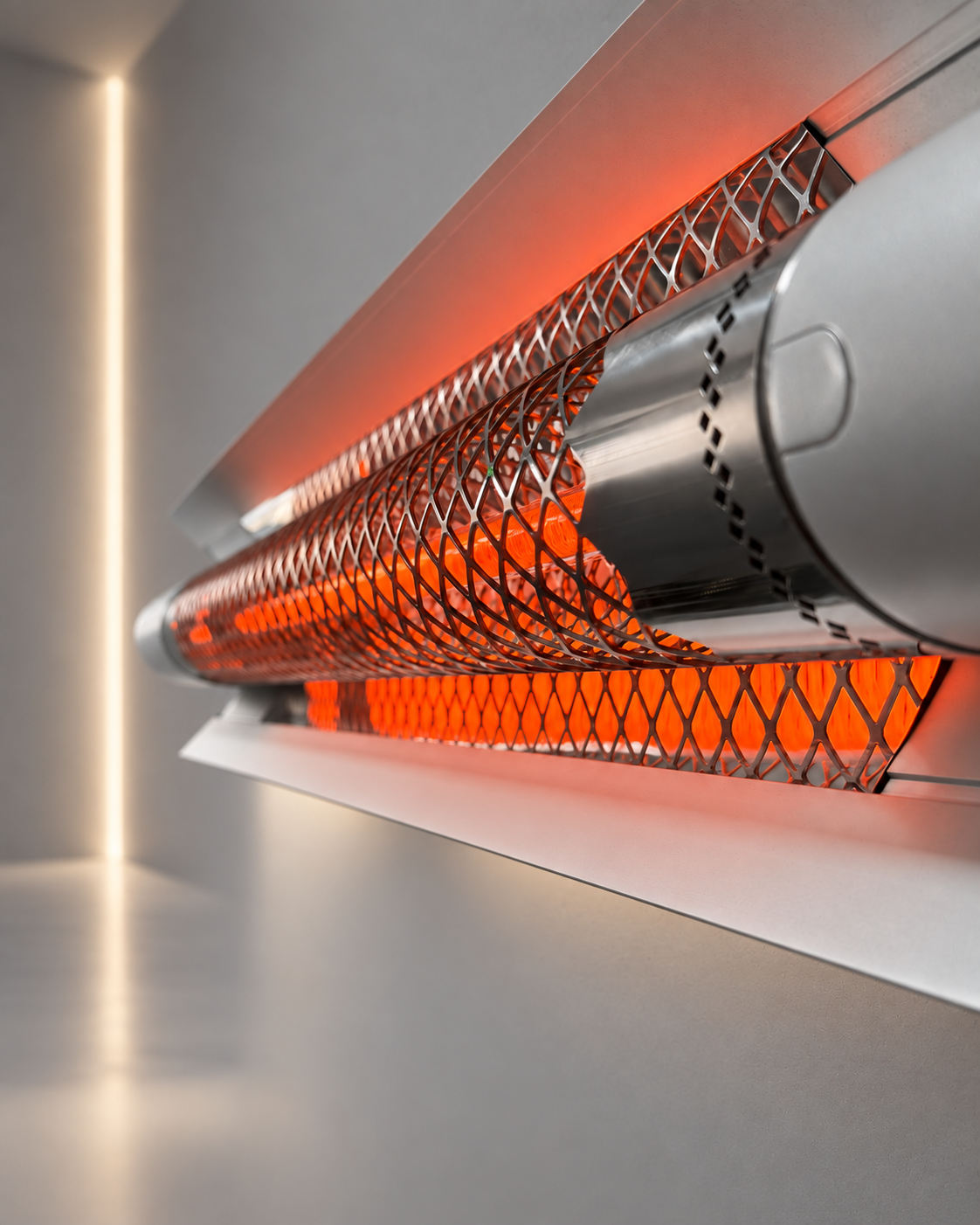 Luxeva karbon filamentli duvar tipi infrared ısıtıcı