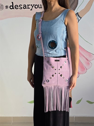 Java Çanta - Pudra Pembe