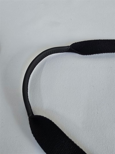 Kolon Çift Omuz Askı - Siyah Kolon Siyah Deri