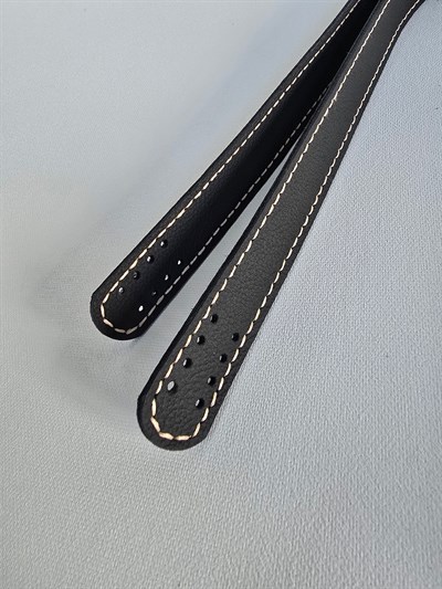 Uzun Çift Çanta Sapı 2,5 cm X 70 cm - Siyah