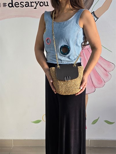 YSL Kapaklı Omuz Çanta