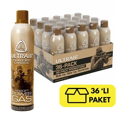 ASG ULTRAIR AIRSOFT GREEN GAS 14571 - 36'LI PAKET