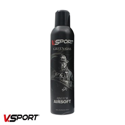 VSPORT Airsoft Green Gaz 300ml 150PSI