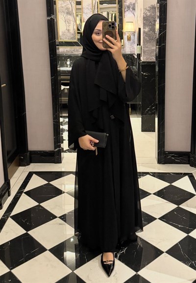 Almila Abaya Siyah