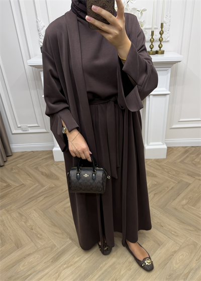 Helen Oysho Abaya Takım | Kahverengi 