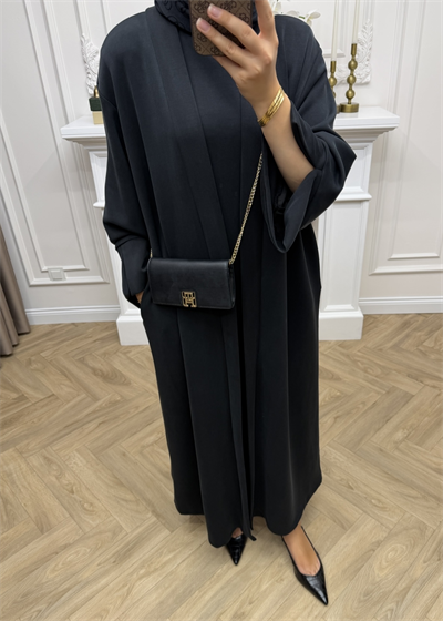Helen Oysho Abaya Takım | Siyah 