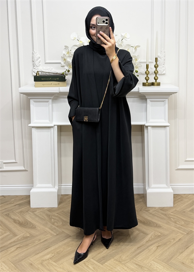 Helen Oysho Abaya Takım | Siyah 