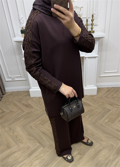 Jasmin Merserize Takım | Kahverengi