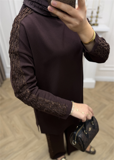Jasmin Merserize Takım | Kahverengi