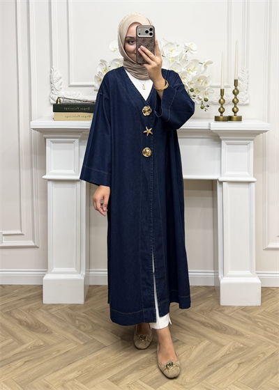 Mia Denim Kap | Lacivert