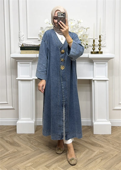 Mia Denim Kap | Mavi
