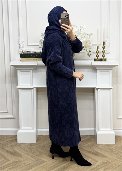Talya Angora Hırka | Lacivert