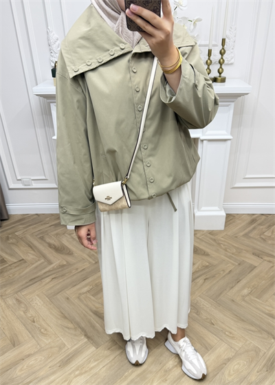 Zra Model Trençkot | Mint
