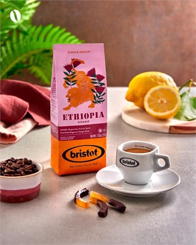 Ethiopia Sidamo 225 Gr Çekirdek Kahve
