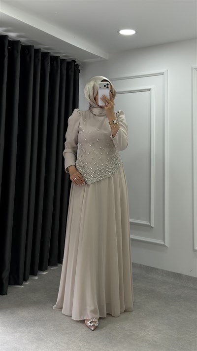 Sıla Abiye | Bej