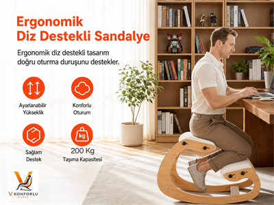 ÇALIŞMA SANDELYESİ BEYAZ KLASİK