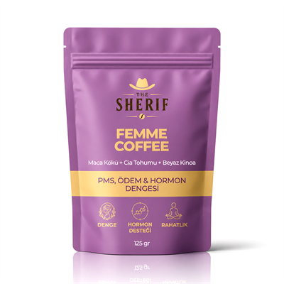 The Sherif FEMME COFFEE (PMS-Ödem-Hormon Denge Desteği) 125gr