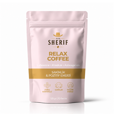 The Sherif RELAX COFFEE (Sakinlik + Pozitif Enerji Desteği) 125gr