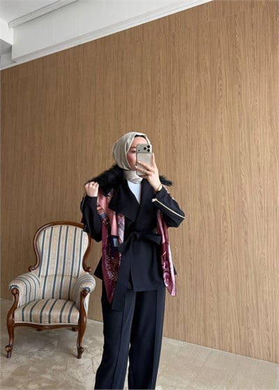 TRENÇ TAKIM SİYAH
