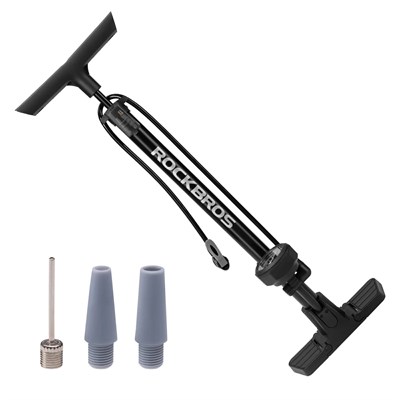 Rockbros Manometreli Yüksek Basınçlı Ayaklı Bisiklet Pompası (150 PSI)