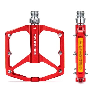 Rockbros Reflektörlü Alüminyum Alaşım Bisiklet Pedalı (9/16
