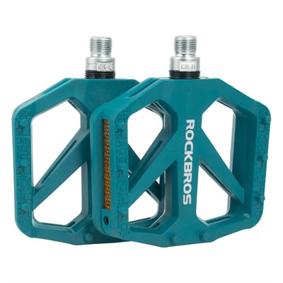 Rockbros Reflektörlü Hafif Naylon Bisiklet Pedalı (Geniş Platform)
