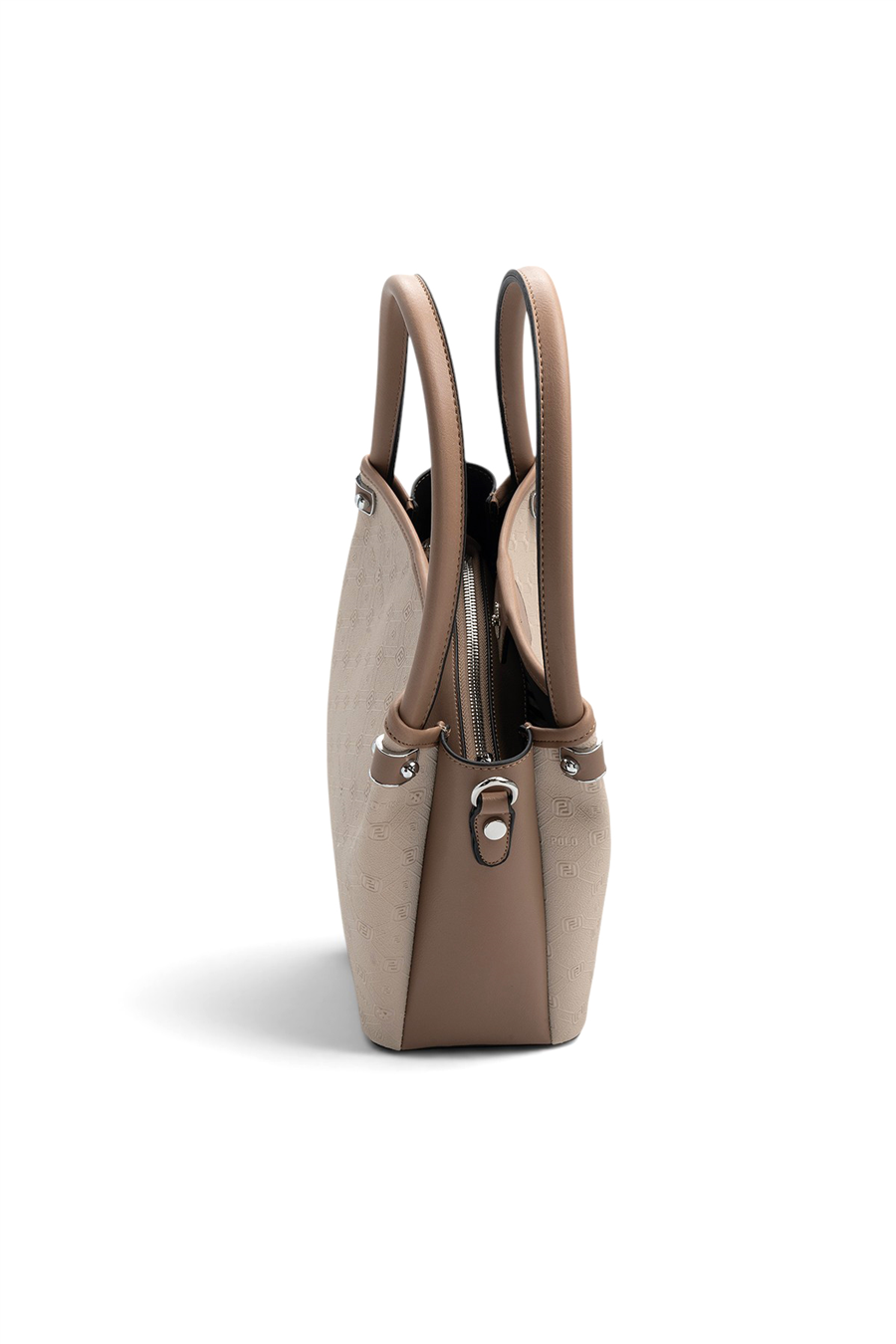 Silver Polo SP1254 Kadın El Çantası Fashion Bej-Latte