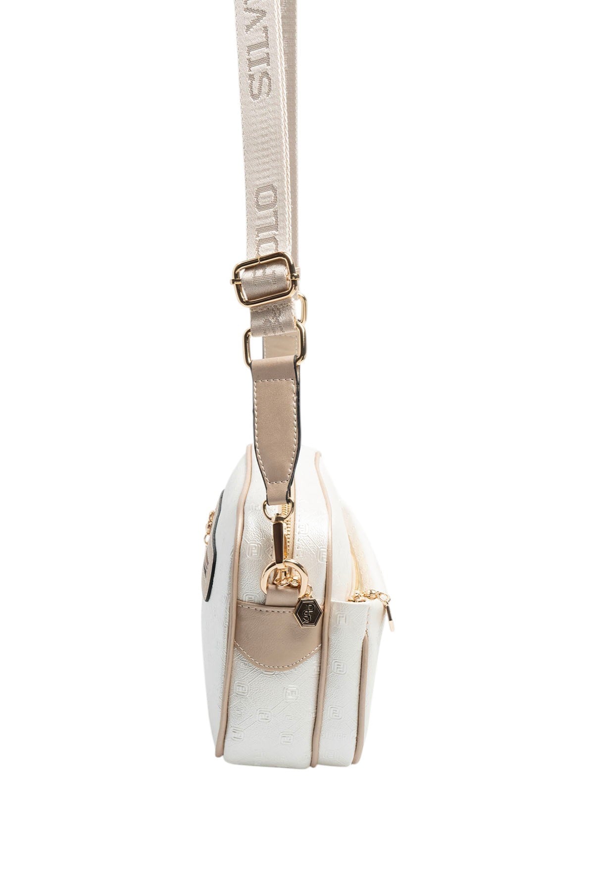 Silver & Polo SP1267 Kadın Çapraz Çanta Logolu Sedef-S.Nut