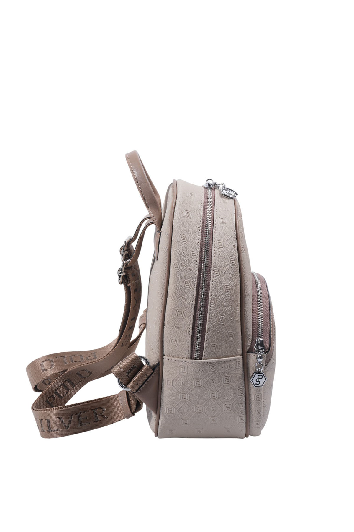 Silver Polo SP945 Kadın Sırt Çantası Fashion Bej-Latte
