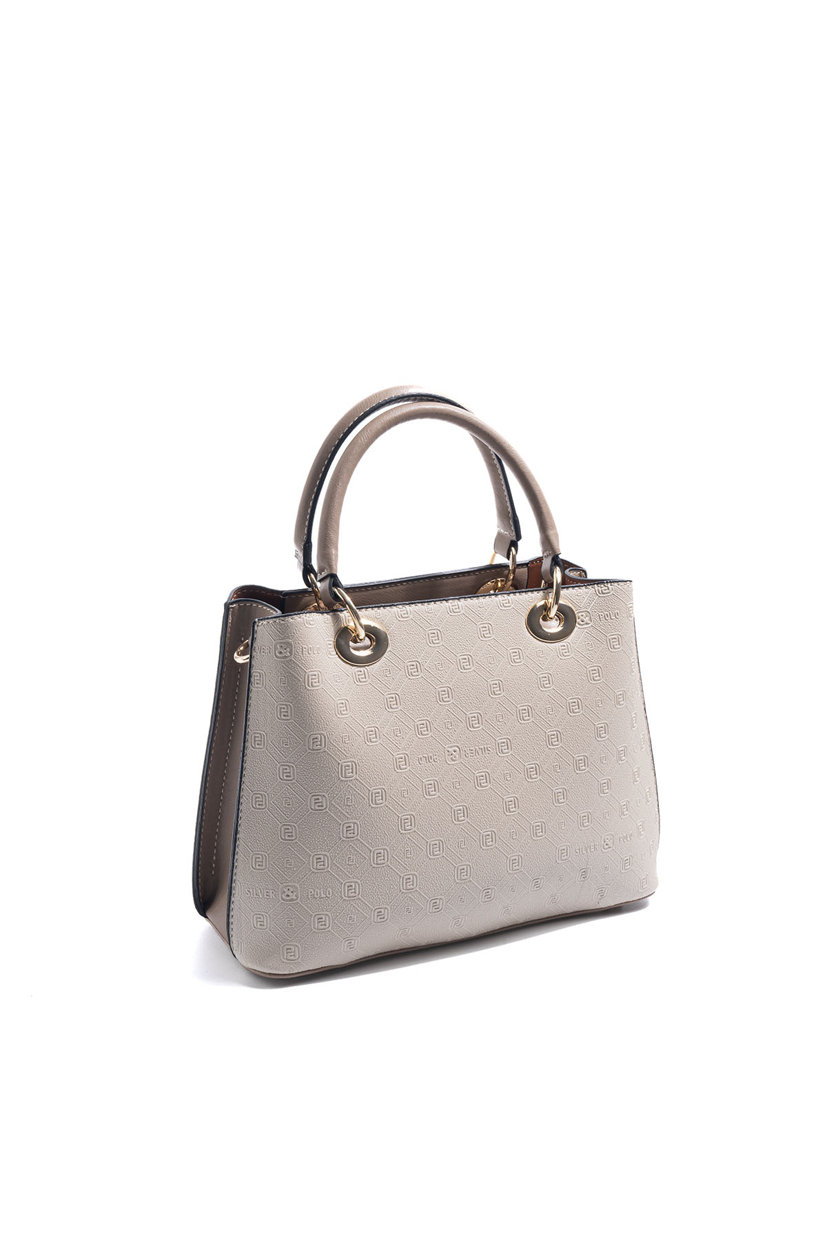 Silver & Polo SP1272 Kadın El Çantası Fashion Bej-Latte