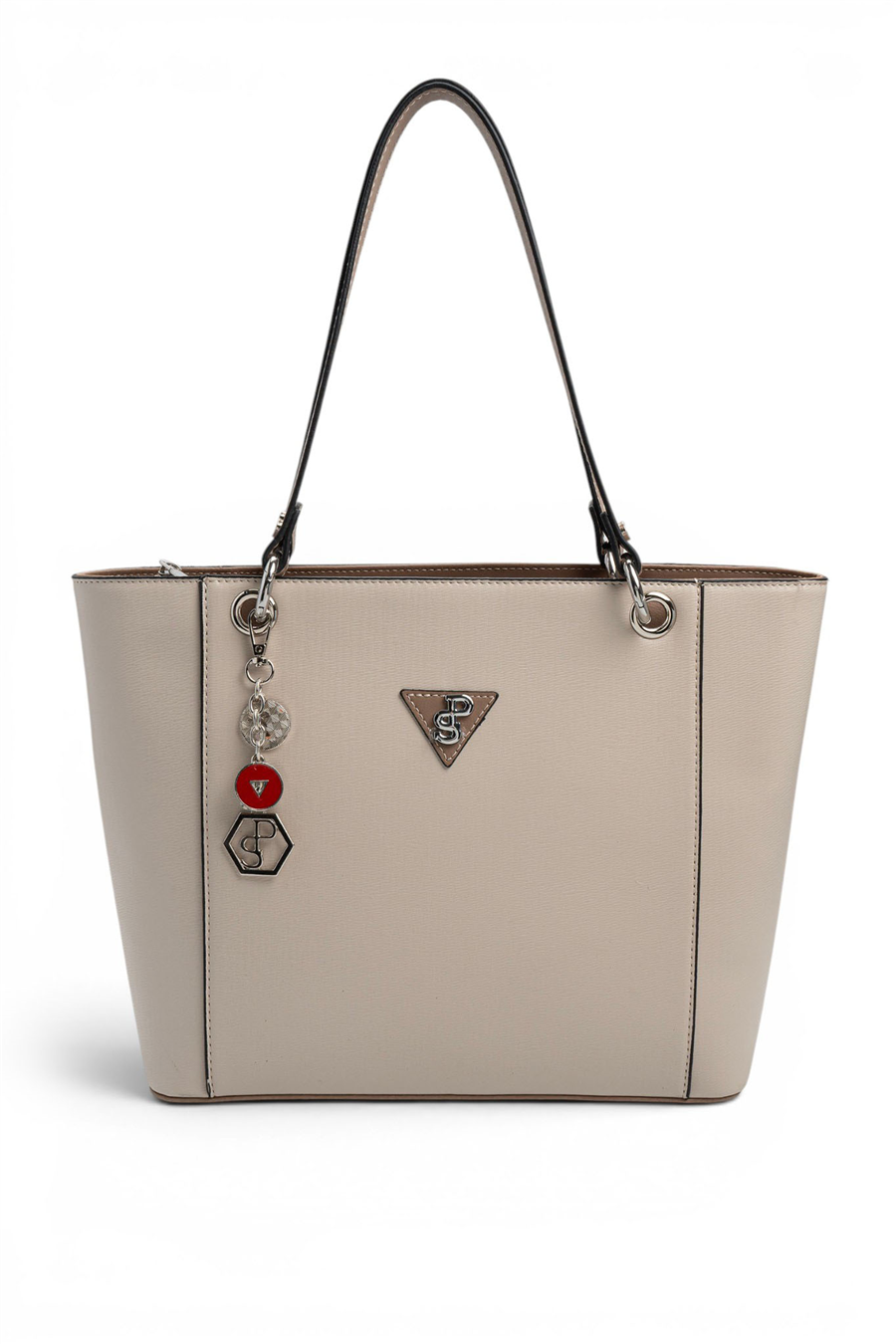 Silver Polo SP1176 Kadın Omuz Çantası Düz Bej-Latte