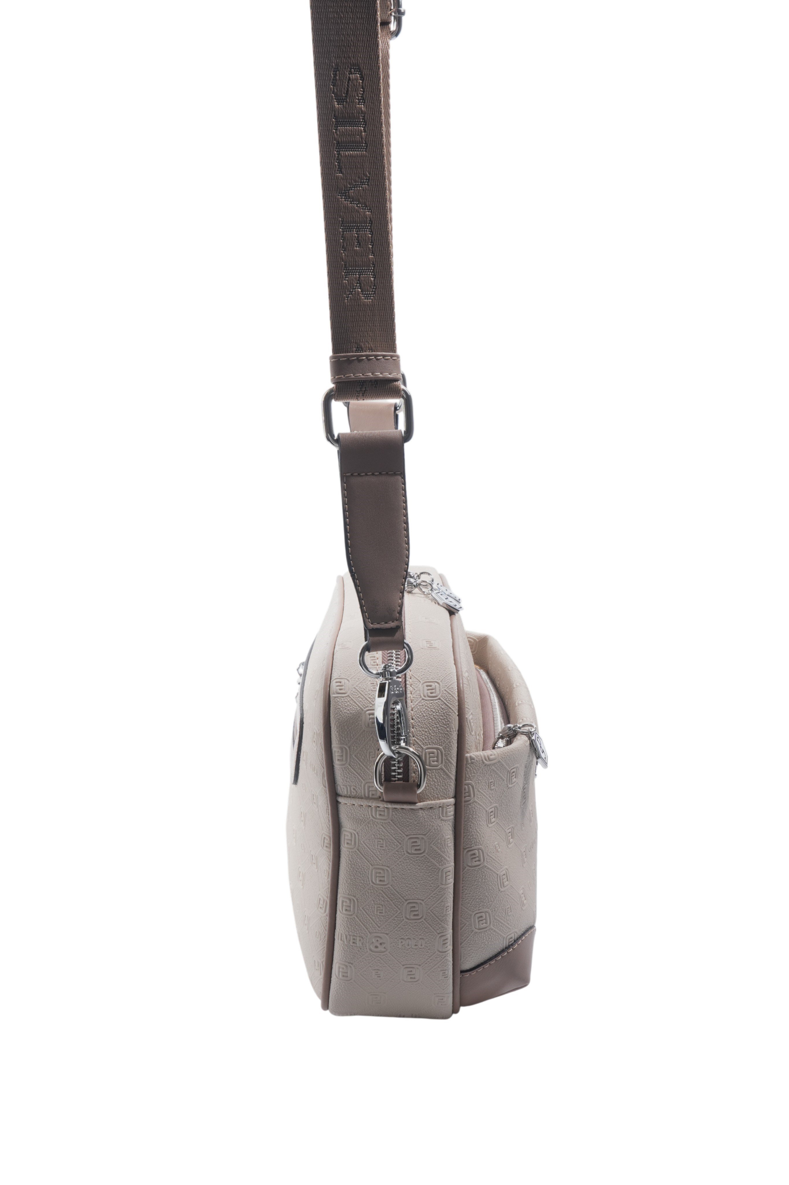 Silver Polo SP1094 Kadın Çapraz Çanta Fashion Bej-Latte