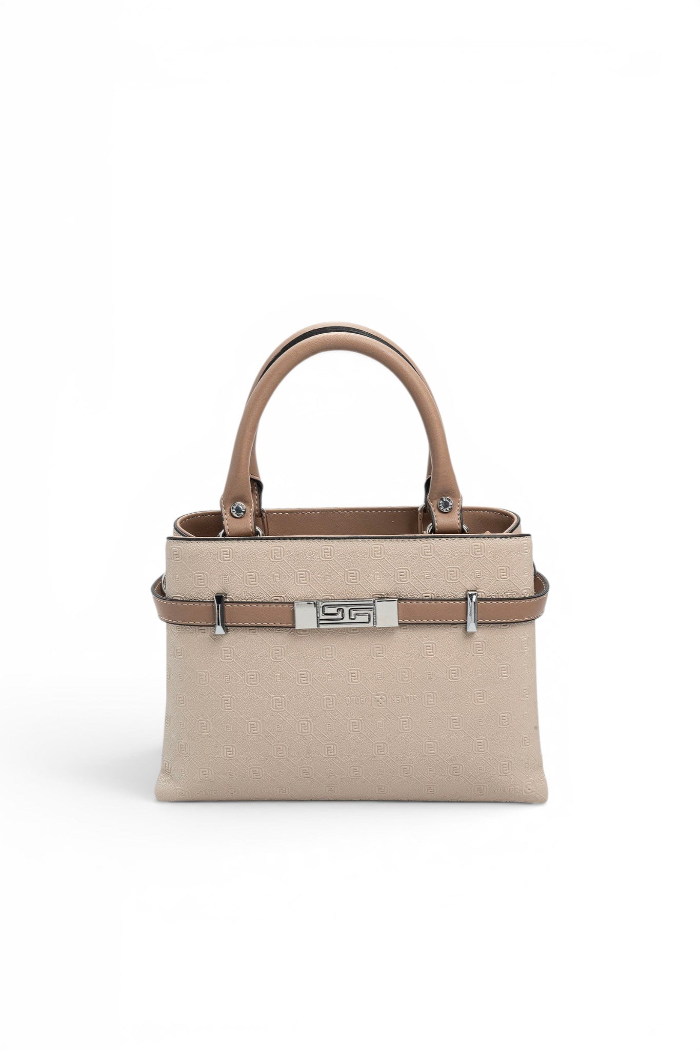 Silver Polo Bej - Latte Fashion Kadın El Çantası SP1149