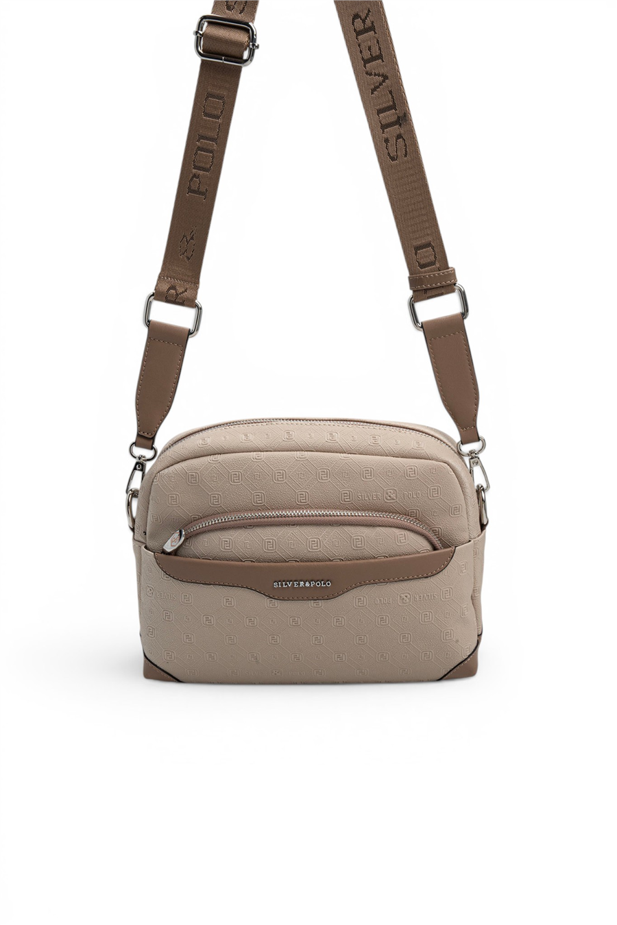 Silver Polo SP1201 Kadın Çapraz Çanta Fashion Bej-Latte