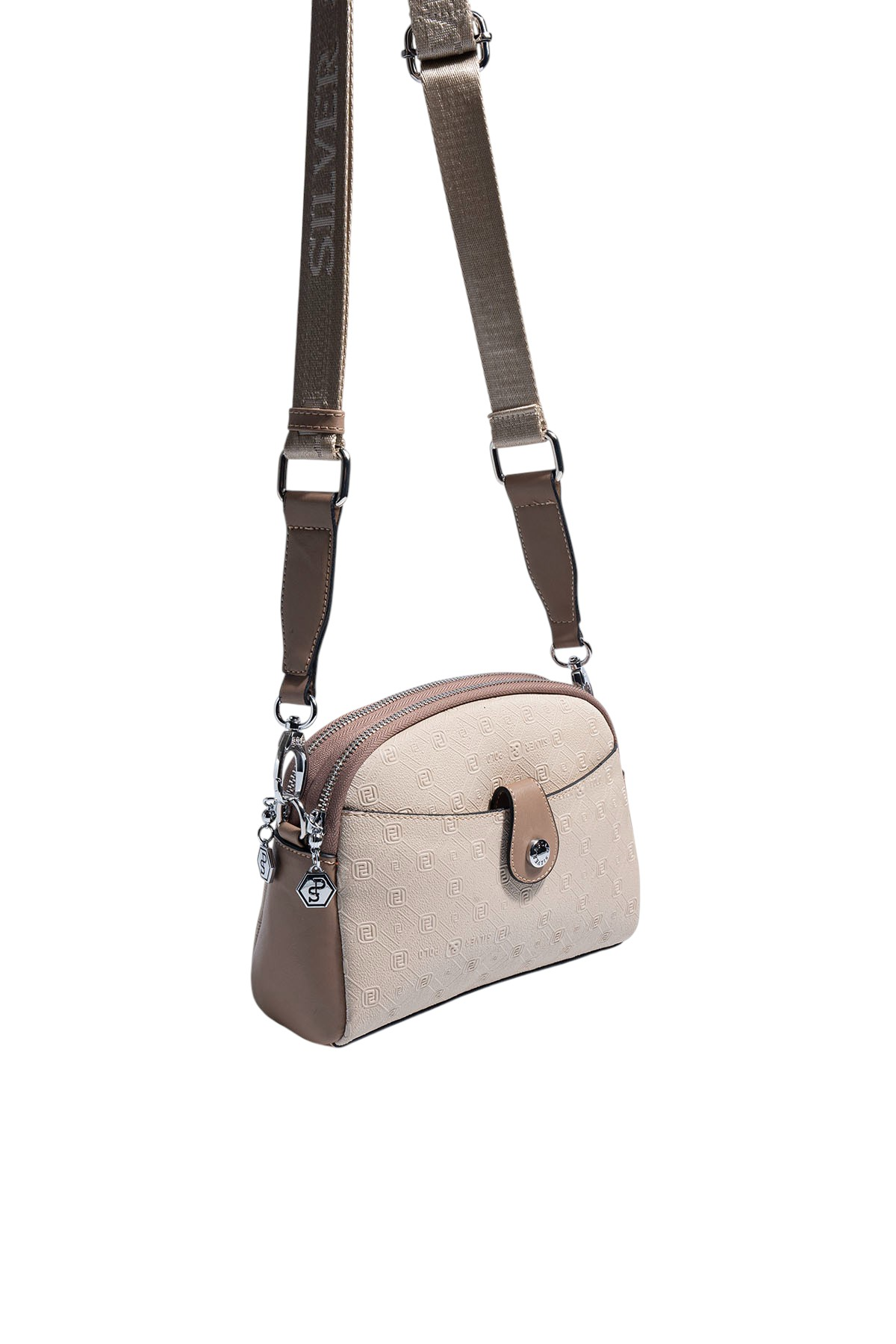 Silver Polo SP1144 Kadın Çapraz Çanta Fashion Bej-Latte