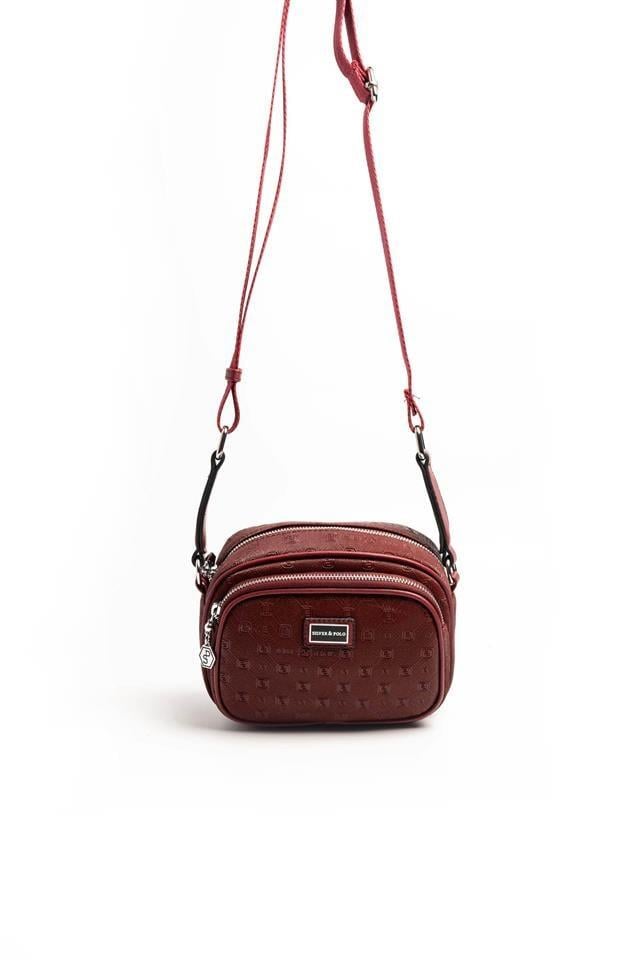 Silver Polo Bordo - Bordo Fashion Kadın Çapraz Çanta SP1111