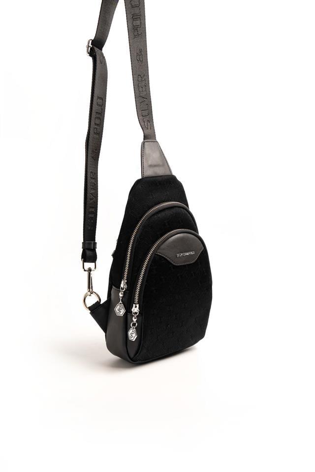 Silver & Polo SP959 Kadın Vücut Çantası Fashion Siyah