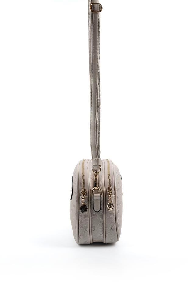Silver Polo Bej - S.Bej Logolu Kadın Çapraz Çanta SP745