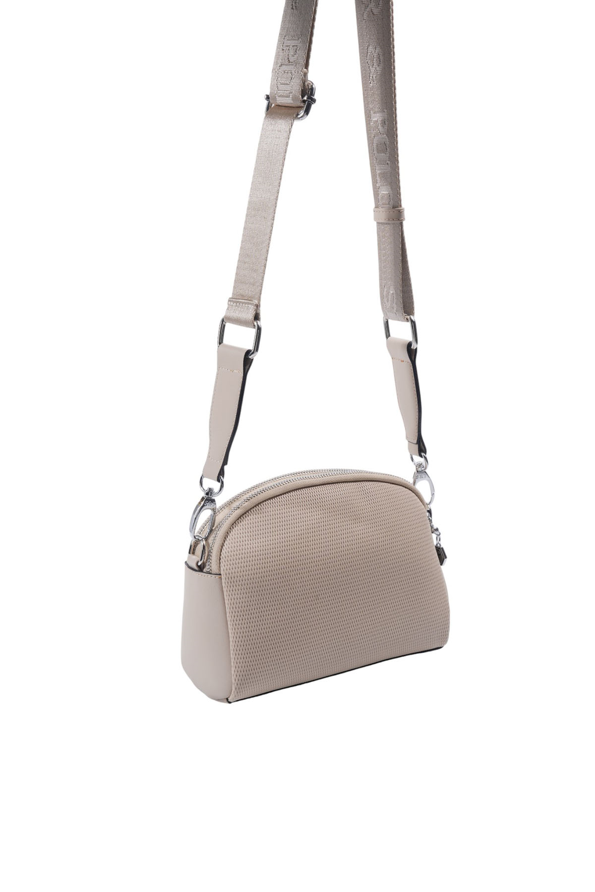 Silver & Polo SP1144 Kadın Çapraz Çanta Petek Kum Beji