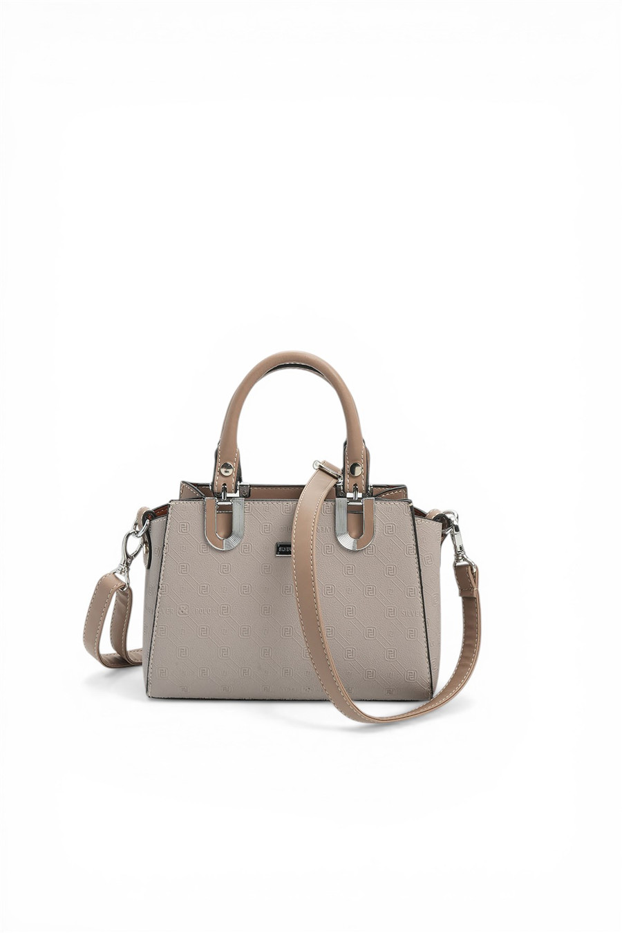 Silver Polo SP1281 Kadın El Çantası Fashion A.Vizon-Latte