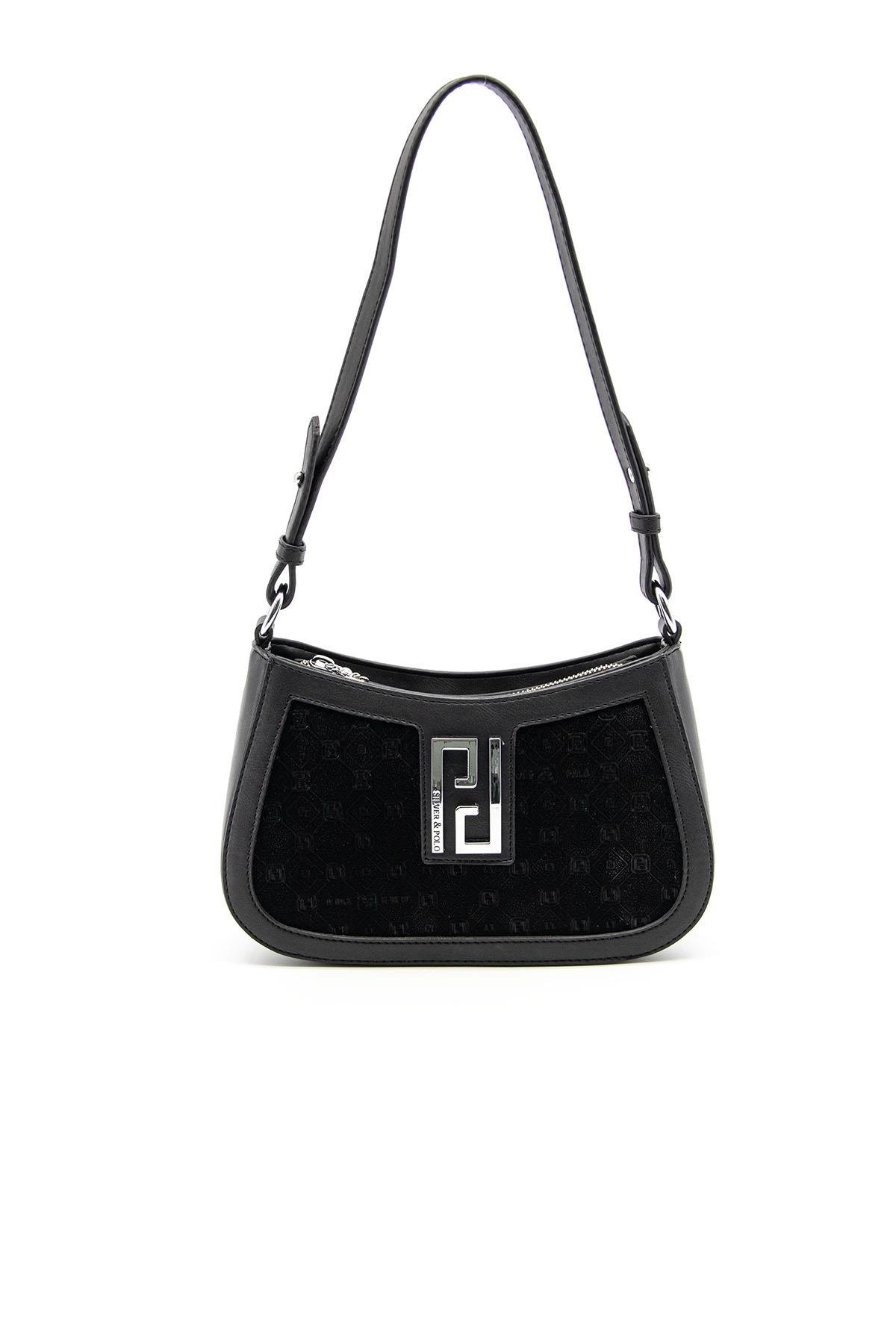 Silver & Polo SP1132 Kadın Çapraz Çanta Fashion Siyah
