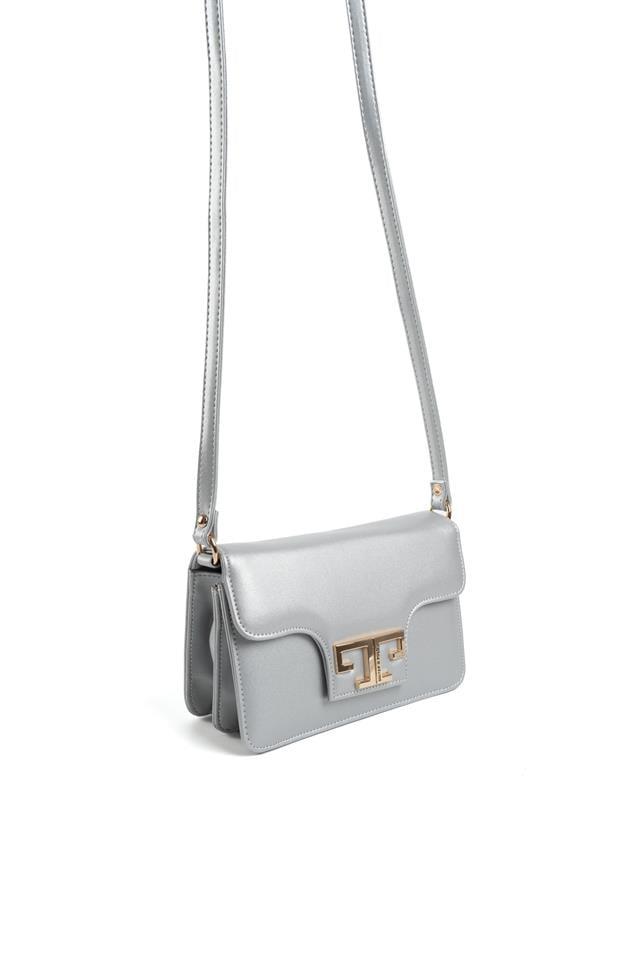 Silver Polo SP1170 Kadın Çapraz Çanta Soft Gümüş-Gümüş